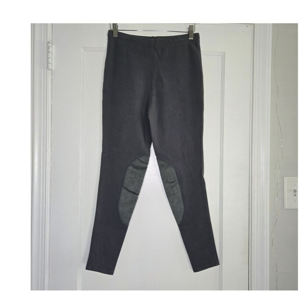 OKeaheys Equestrian Breeches Womens L Gray Knee Patch Riding Pants